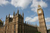 Parliament buildings in London
