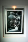 My prized signed, numbered, print by H.R. Giger