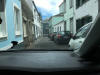 Narrow streets made for interesting driving