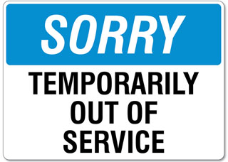 Out Of Service