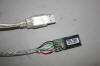 Wires soldered to the circuitboard